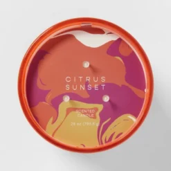 28oz Glass Citrus Sunset Candle Orange - Opalhouse™ 5 28oz Glass Citrus Sunset Candle Orange - Opalhouse™ -Opalhouse™ Designed With Jungalow™ GUEST 4bdf07e2 b2cc 463f 860e 4f408a4f27bd