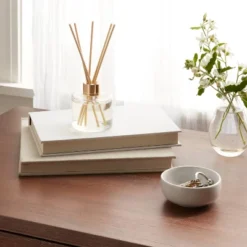 Front Page 28 4oz Boxed Reed Diffuser Driftwood & Sea Salt - Opalhouse™