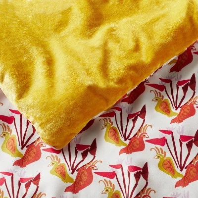 Reversible Velvet Comforter & Sham Set - Opalhouse™ Designed With Jungalow™ 2 Reversible Velvet Comforter & Sham Set - Opalhouse™ Designed With Jungalow™ - Image 2