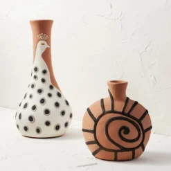 Spiral Shell Terracotta Vase Brown - Opalhouse™ Designed With Jungalow™ 5 Spiral Shell Terracotta Vase Brown - Opalhouse™ Designed With Jungalow™ -Opalhouse™ Designed With Jungalow™ GUEST 5c2b58ed 0b3f 454c 91fa 9f37f0275e13