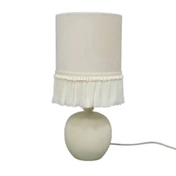 Small Table Lamp With Fringe Shade Off-White (Includes LED Light Bulb) - Opalhouse™ Designed With Jungalow™ -Opalhouse™ Designed With Jungalow™ GUEST 7b52390b 0f9b 4c1c be8b 991b426944b8