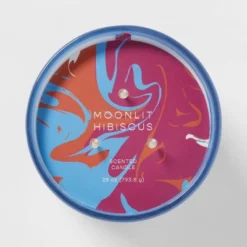 28oz Glass Moonlit Hibiscus Candle Light Blue - Opalhouse™ 5 28oz Glass Moonlit Hibiscus Candle Light Blue - Opalhouse™ -Opalhouse™ Designed With Jungalow™ GUEST 9562dc6d 4e42 481c 91d9 1f68f9f8ac72