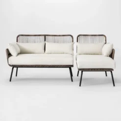 Latigo Patio Sectional Gray/Brown/Linen - Opalhouse™ -Opalhouse™ Designed With Jungalow™ GUEST d4b1765d 3cc1 40d8 be28 d2caf30cb830