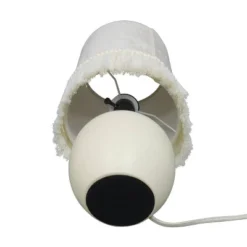 Small Table Lamp With Fringe Shade Off-White (Includes LED Light Bulb) - Opalhouse™ Designed With Jungalow™ -Opalhouse™ Designed With Jungalow™ GUEST d90258f8 fdb3 4965 9481 654431d459c8