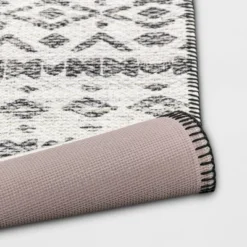 Diamond Printed Accent Aztec Rug Black - Opalhouse™ 7 Diamond Printed Accent Aztec Rug Black - Opalhouse™ -Opalhouse™ Designed With Jungalow™ GUEST e3046680 f1c2 4786 85e6 13127e4d5137