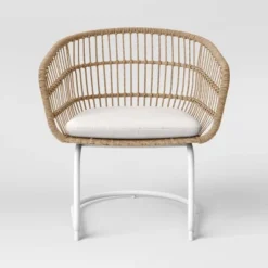 Southport 3pc Motion Patio Chat Set With Metal Legs - Natural/White - Opalhouse™ -Opalhouse™ Designed With Jungalow™ GUEST ea1d8bdf f36f 42af a1fd 69e5c21c1649